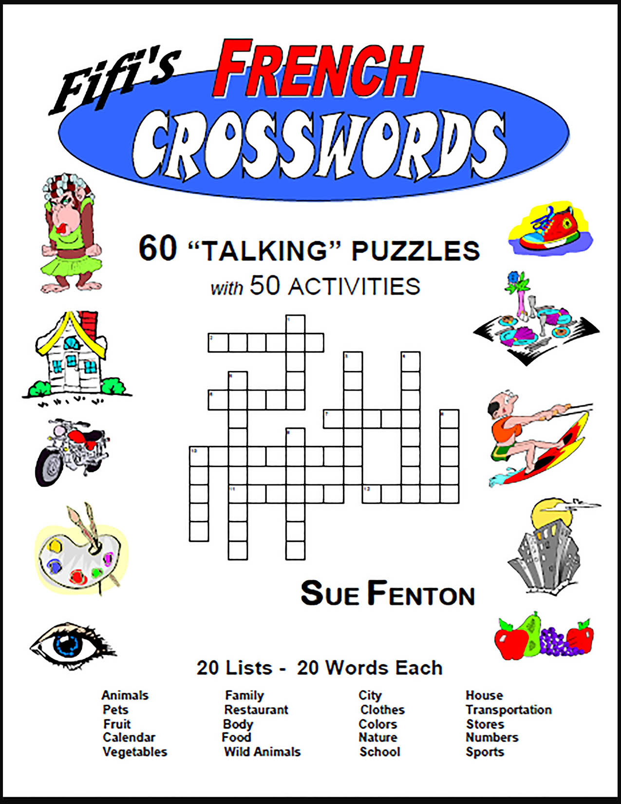 FRENCH CROSSWORDS Creative "Talking" Crossword Puzzles - Click Image to Close